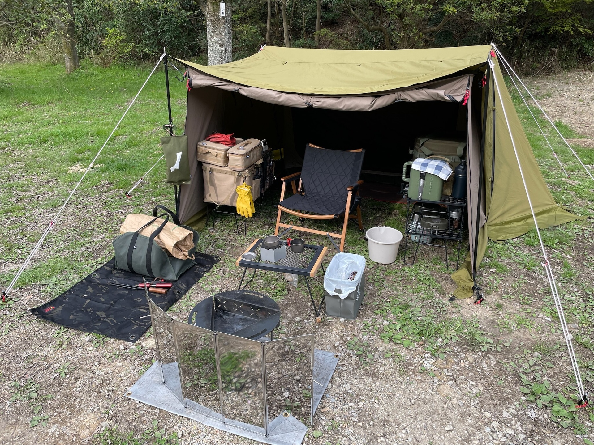 炎幕TC DX テンマクデザイン テンマクデザインの「炎幕TC」導入。そして、